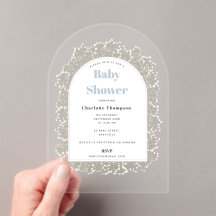 Baby's Breath Blauwe Jongen Gypsophila Baby Shower