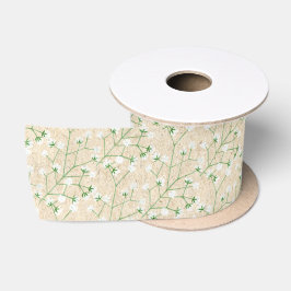 Baby's Breath Bloemen Boho Chic Doop Bruiloft Satijnen Lint