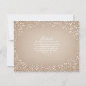 Baby's Breath Cardstock Geïnspireerde Details Kaart (Voorkant)