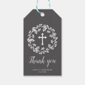 Baby's-breath doopsel dank u Label Cadeaulabel (Voorkant)