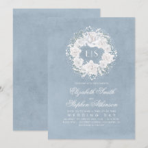 Baby's Breath Dusty Blue Floral Wedding