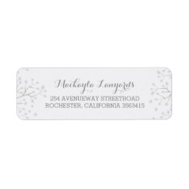 Baby's Breath Elegant White Wedding Etiket