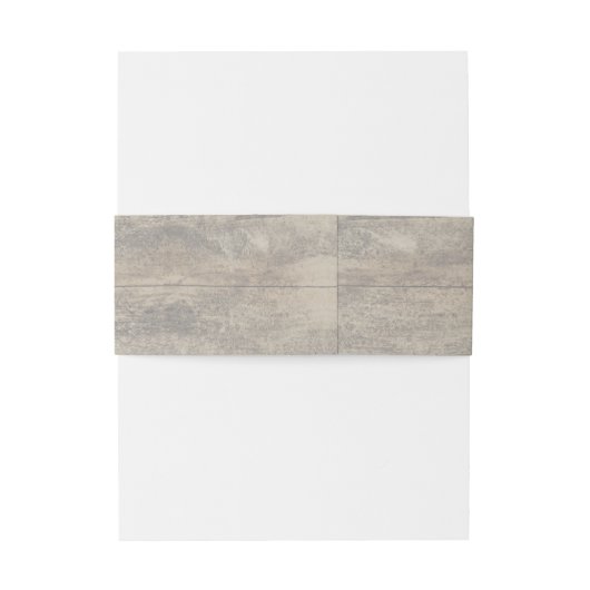 Baby's Breath en Bourgogne Bloemen Rustiek Uitnodigingen Wikkel (Achterkant Voorbeeld)