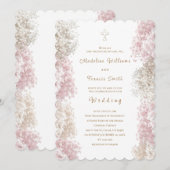 Baby's Breath flowers | Wedding Kaart (Voorkant / Achterkant)