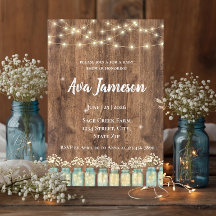 Baby's Breath Glovende Metselwerkpot Rustieke Baby