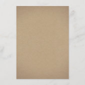 Baby's Breath Gold Wedding Details - Informatie Informatiekaartje (Achterkant)