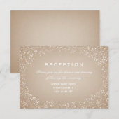 Baby's Breath Karton Inspiratie Ontvangst Kaart (Voorkant / Achterkant)