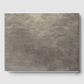 Baby's Breath Mason Jar Rustieke Bruiloft Gastenboek (Achterkant)