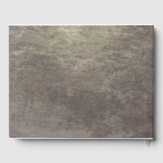 Baby's Breath Mason Jar Rustieke Bruiloft Gastenboek (Achterkant)