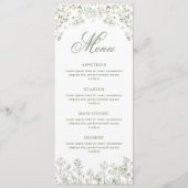 Baby's Breath Menu (Voorkant)