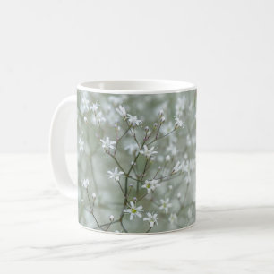 Baby's Breath Plant Bloem Foto Met Aangepaste Naam Koffiemok