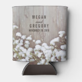 Baby's Breath Rustic Wedding Blikjeskoeler (Voorkant)