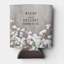 Baby's Breath Rustic Wedding Blikjeskoeler