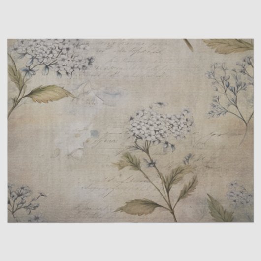 Baby's Breath Script-ontkoppeling Tissuepapier (Voorkant)