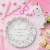 baby's breath | wedding papieren bordje (Feest)