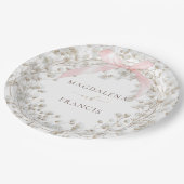 baby's breath | wedding papieren bordje (Gekanteld)