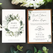 Baby's Breath Wedding Uitnodigingen Gypsophila Sag