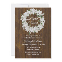 Babys Breath Wreath Bridal Shower