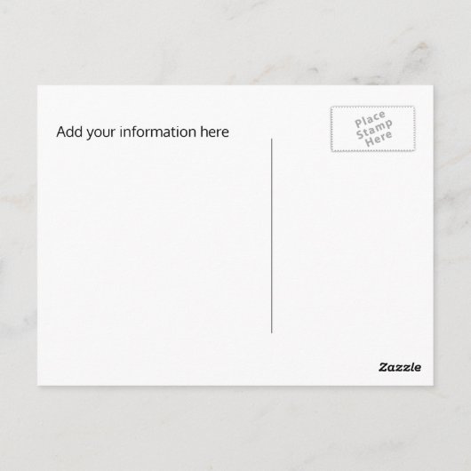 Babys Breath Wreath Bruiloft Save the Date Briefkaart (Achterkant)