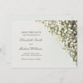 baby's bruinbruidswedstrijd Save the Date (Voorkant / Achterkant)