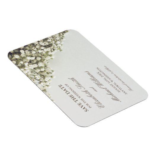  baby's bruinbruidswedstrijd Save the Date Magneet (Rechterzijde)