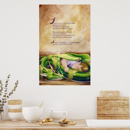 Baby's Companion Poster (Keuken)