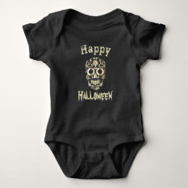Baby's coole, stijlvolle Halloween vest Romper