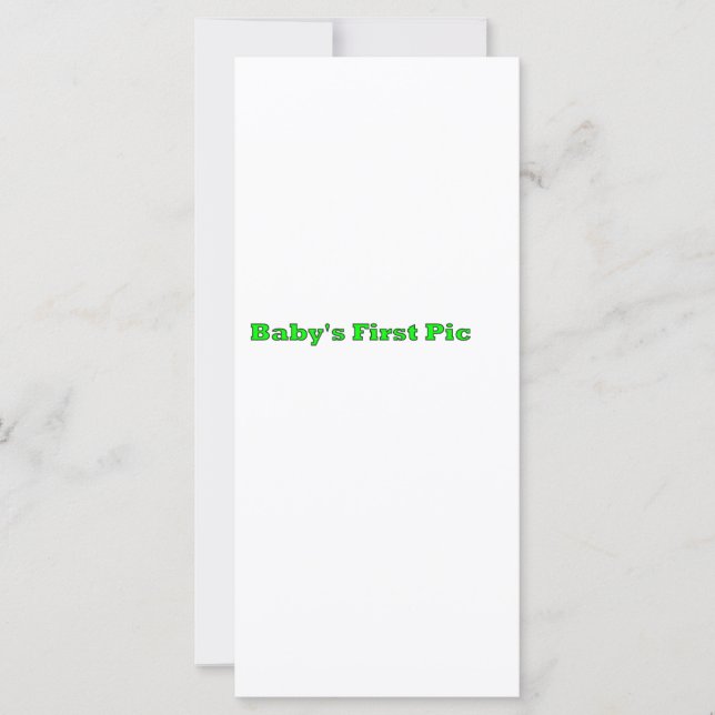 Baby's eerste Afbeelding Het museum Zazzle Gifts (Voorkant)