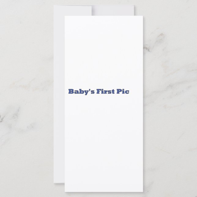 Baby's eerste Afbeelding Het museum Zazzle Gifts (Voorkant)