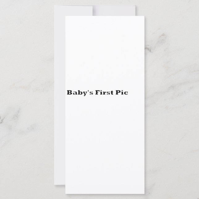 Baby's eerste Afbeelding Het museum Zazzle Gifts (Voorkant)