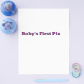 Baby's eerste Afbeelding Het museum Zazzle Gifts Flyer (Enkel)