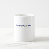 Baby's eerste Afbeelding Het museum Zazzle Gifts Koffiemok (Center)