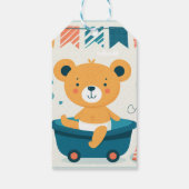 Baby's eerste bad cadeaulabel (Achterkant)