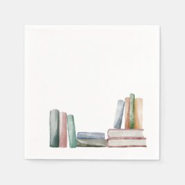 Baby's eerste boekenclub servet