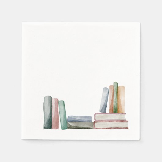 Baby's eerste boekenclub servet (Voorkant)