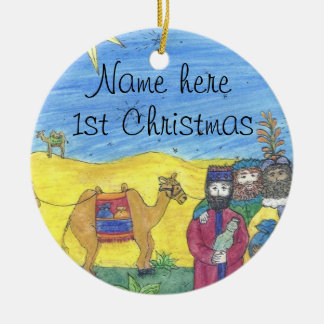 baby's eerste Christmas-ornament Keramisch Ornament