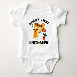Baby's eerste Cinco De Mayo Baby Romper
