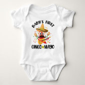 Baby's Eerste Cinco de Mayo Romper (Voorkant)
