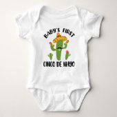 Baby's Eerste Cinco de Mayo Romper (Voorkant)