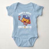 Baby's Eerste Cinco de Mayo Romper (Voorkant)