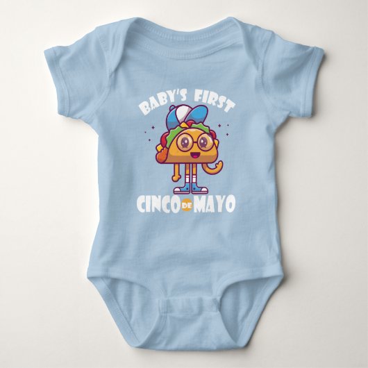 Baby's Eerste Cinco de Mayo Romper (Voorkant)