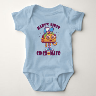 Baby's Eerste Cinco de Mayo Romper