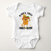 Baby's Eerste Cinco de Mayo Romper (Voorkant)