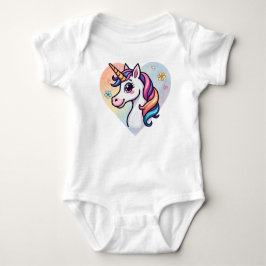 Baby's eerste eenhoorn bodysuit
