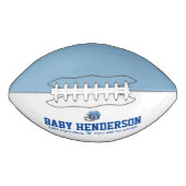 Baby's Eerste Football Baby shower Prop (Voorkant)