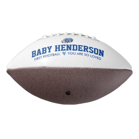 Baby's Eerste Football Baby shower Prop (Gedraaid 270)