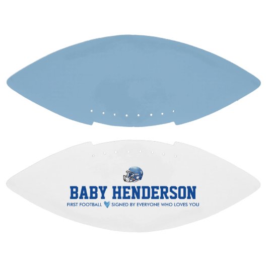 Baby's Eerste Football Baby shower Prop (Panelen)