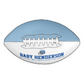 Baby's Eerste Football Baby shower Prop (Voorkant)