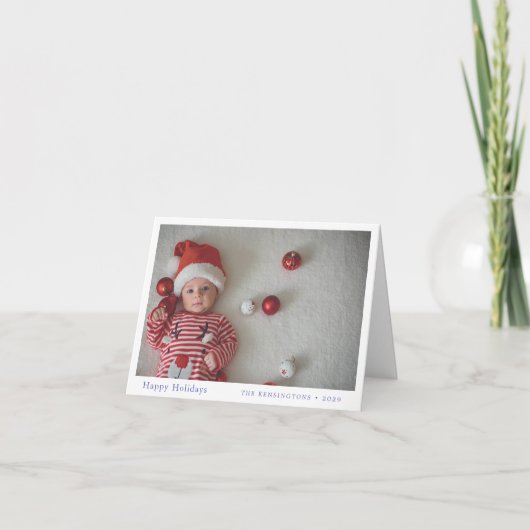 Baby's eerste gepersonaliseerde Kaart voor het gez (Voorkant)