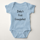 Baby's eerste grootvader romper (Voorkant)